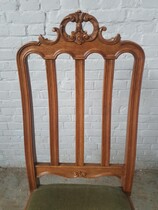 Louis XV (Liege style) Table +  6 chairs