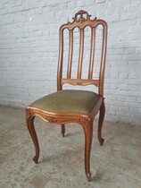 Louis XV (Liege style) Table +  6 chairs