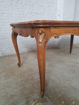 Louis XV (Liege style) Table +  6 chairs