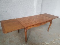 Louis XV (Liege style) Table +  6 chairs