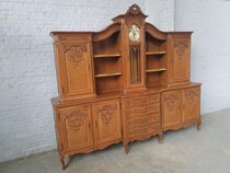 Louis XV (Liege style) Vaisselier cabinet