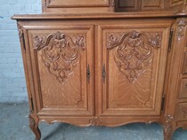 Louis XV (Liege style) Vaisselier cabinet