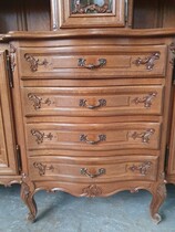 Louis XV (Liege style) Vaisselier cabinet
