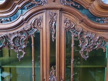 Louis XV (Liege style) Vitrine (Display Cabinet)