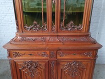 Louis XV (Liege style) Vitrine (Display Cabinet)