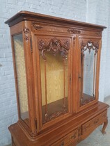 Louis XV (Liege style) Vitrine (Display Cabinet)