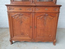 Louis XV (Liege style) Vitrine (Display Cabinet)