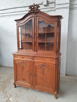 Louis XV (Liege style) Vitrine (Display Cabinet)