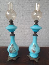 Louis XV (Napoleon) Oil lamps