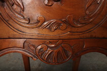 Louis XV Nightstand (marble top)