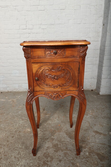 Louis XV Nightstand (marble top)