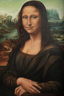 Louis XV Painting (Mona Lisa)