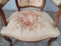 Louis XV Parlor set (Tapestry)