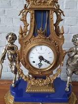 Louis XV (Rocco) Clock set