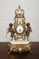 Louis XV (Rococo) Clock set