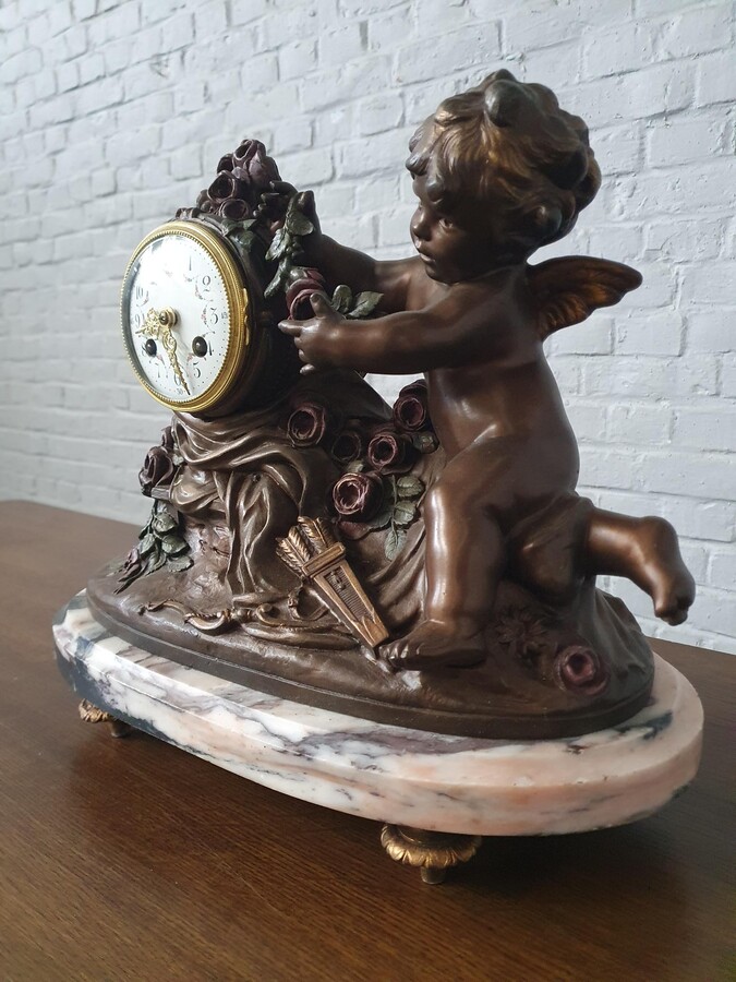 Louis XV (Rococo) Mantel Clock