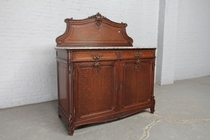 Server Louis XV Belgium oak 1900