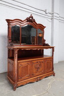 Server Louis XV Belgium Walnut 1900