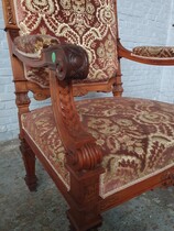 Louis XV Set of 4 Armchairs