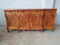 Sideboard Louis XV France Walnut 1920