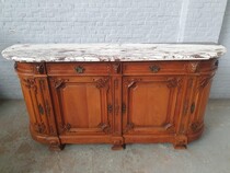 Louis XV Sideboard (marble top)