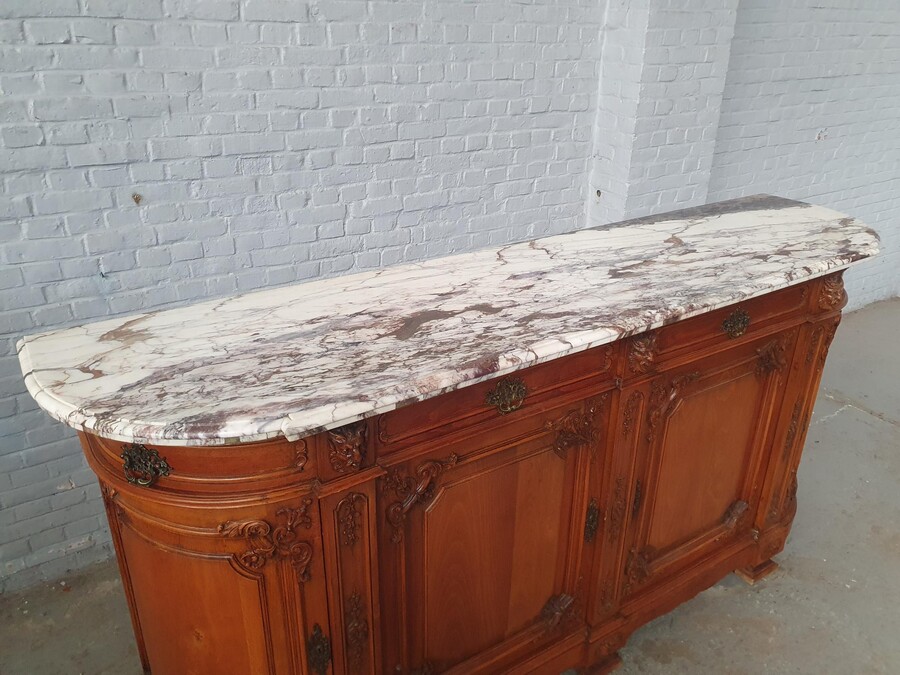 Louis XV Sideboard (marble top)