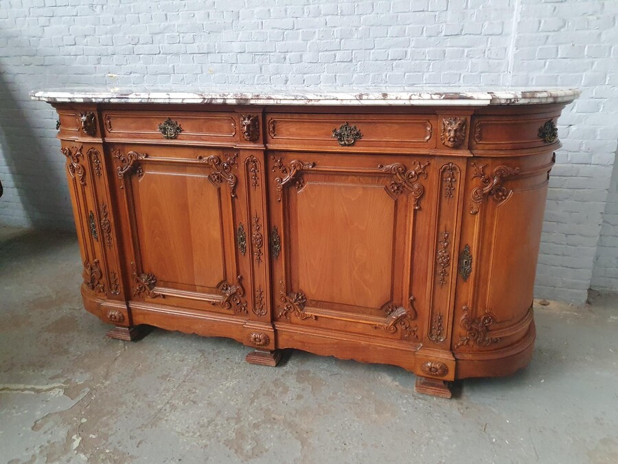 Louis XV Sideboard (marble top)
