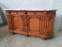 Louis XV Sideboard (marble top)