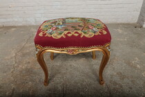 Louis XV Stool (Tapestry)