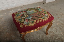 Louis XV Stool (Tapestry)