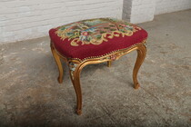 Louis XV Stool (Tapestry)