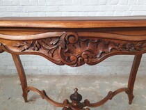 Louis XV Table +  4 chairs