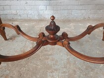 Louis XV Table +  4 chairs
