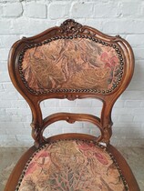 Louis XV Table +  4 chairs