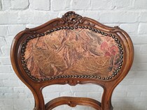 Louis XV Table +  4 chairs