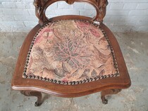 Louis XV Table +  4 chairs