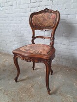 Louis XV Table +  4 chairs