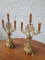 Louis XV Table lamps (pair)