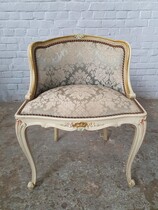 Louis XV vanity and chair