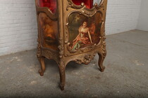 Louis XV (Vernis Martin) Vitrine (Display Cabinet)