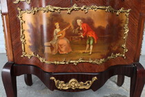 Louis XV (Vernis Martin) Vitrine (Display Cabinet)