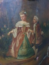 Louis XV (Vernis Martin) Vitrine (Display Cabinet)