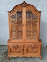 Vitrine (Display Cabinet) Louis XV Belgium Oak 1920