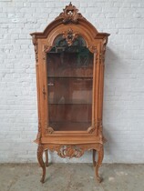 Vitrine (Display Cabinet) Louis XV Belgium Oak 1920