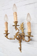 Wall sconce Louis XV France Bronze 1920