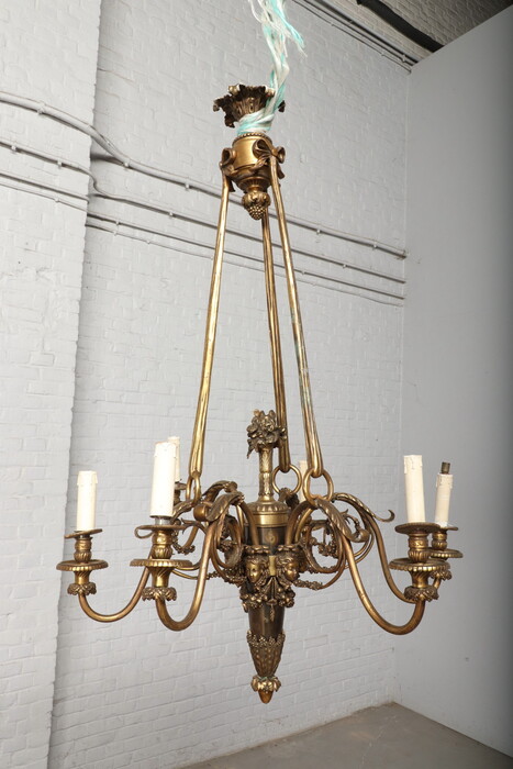 Louis XVI/ Art Deco Chandelier