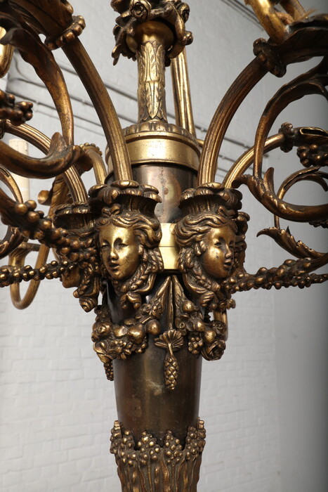 Louis XVI/ Art Deco Chandelier