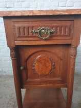 Louis XVI (Art Deco) Nightstands (Pair)