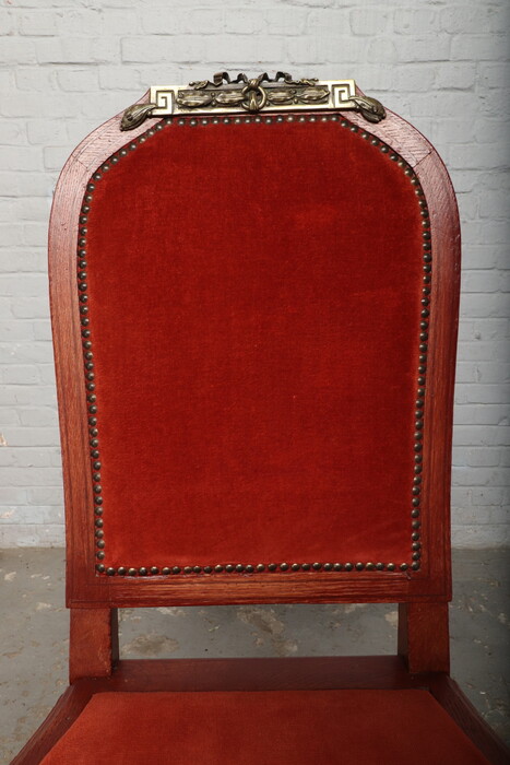 Louis XVI/ Art Deco Table +  6 chairs