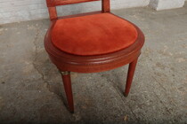 Louis XVI/ Art Deco Table +  6 chairs